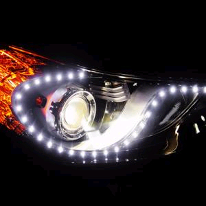 [ Elantra 2010~ (Avante MD) auto parts ] Avante MD LED Audi Style Eye Line KIT Made in Korea